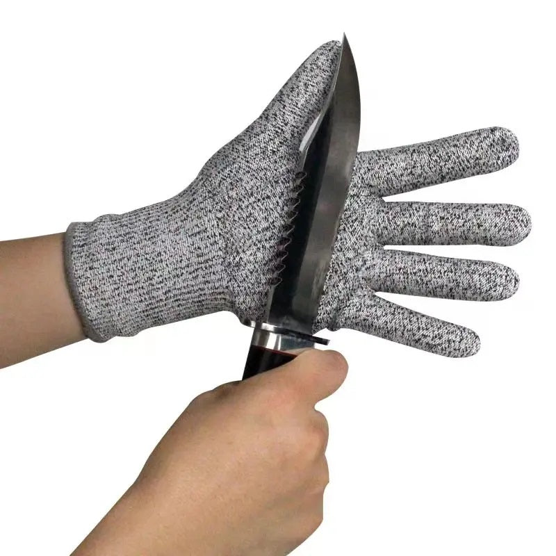 DIBEIREN Food Grade Level 5 Cut Resistant Gloves for Hand Kitchen Safety Glove