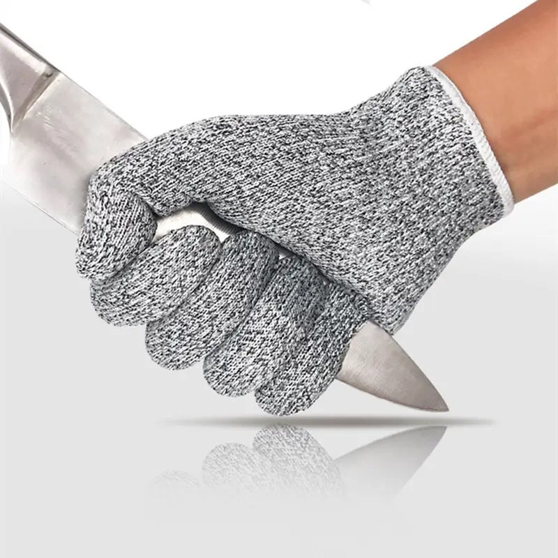DIBEIREN Food Grade Level 5 Cut Resistant Gloves for Hand Kitchen Safety Glove