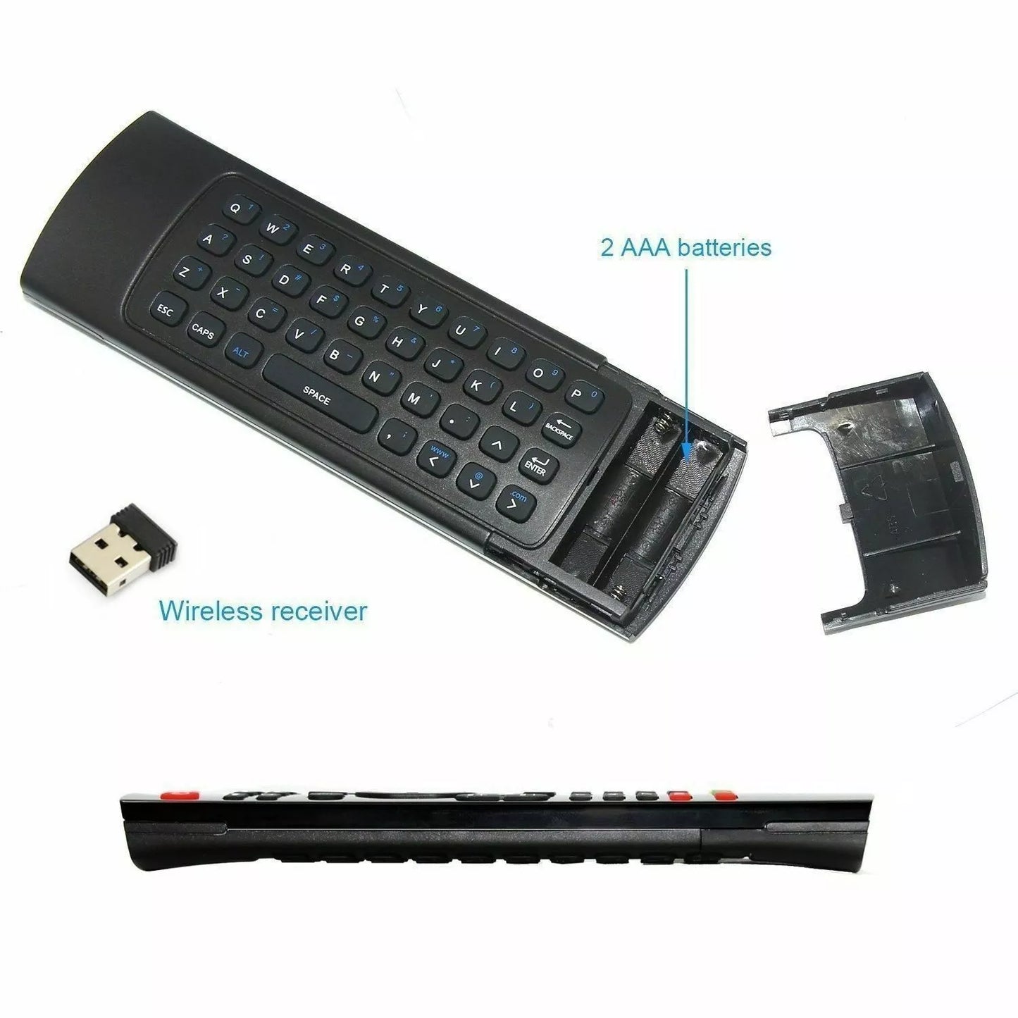 MX3 2.4G Air Mouse Wireless Remote Control , keyboard too